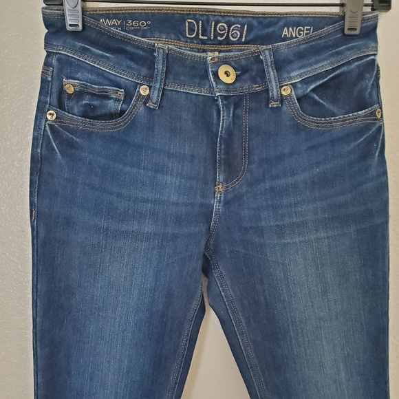 DL1961 Angel Mid Rise Ankle Jeans - Picture 4 of 8